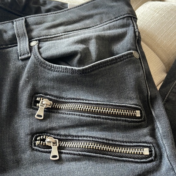 Paige Black Skinny Jeans - Picture 2 of 4